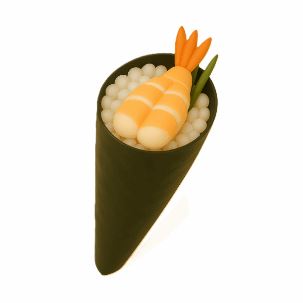 TEMAKI DE CAMARÓN “EBI”