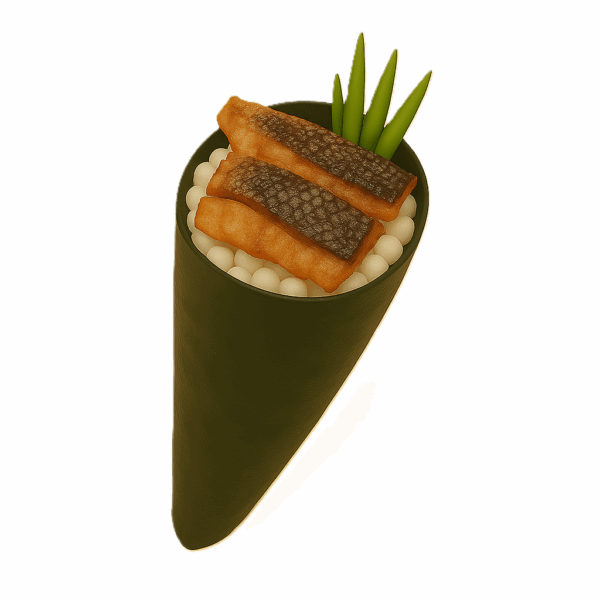 TEMAKI DE PIEL DE SALMÓN “SIAKEKAWA”