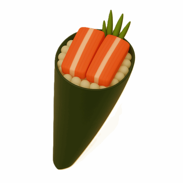 TEMAKI DE SURIMI JAPONÉS “KANIKAMA”